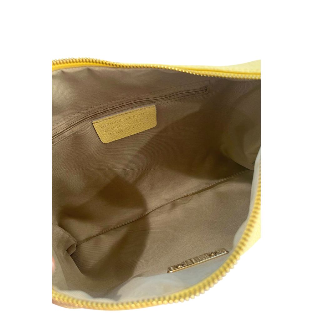 Baldinini Trend Bicolor Cowhide Clutch Bag Baldinini Trend