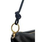 Baldinini Trend Black Cowhide Clutch Bag Baldinini Trend