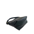 Baldinini Trend Black Cowhide Clutch Bag Baldinini Trend