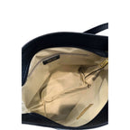 Baldinini Trend Black Cowhide Clutch Bag Baldinini Trend