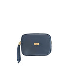Baldinini Trend Blue Cowhide Crossbody Bag Baldinini Trend
