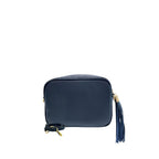 Baldinini Trend Blue Cowhide Crossbody Bag Baldinini Trend