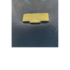 Baldinini Trend Blue Cowhide Shoulder Bag