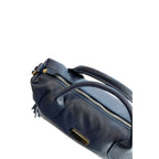Baldinini Trend Blue Cowhide Shoulder Bag