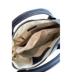 Baldinini Trend Blue Cowhide Shoulder Bag
