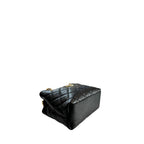 Baldinini Trend Black Cowhide Shoulder Bag
