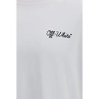 Off-White White Cotton T-Shirt Off-White