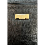 Baldinini Trend Black Cowhide Crossbody Bag Baldinini Trend