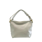 Baldinini Trend White Cowhide Clutch Bag Baldinini Trend