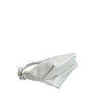 Baldinini Trend White Cowhide Clutch Bag Baldinini Trend