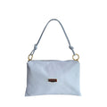 Baldinini Trend Blue Cowhide Clutch Bag Baldinini Trend