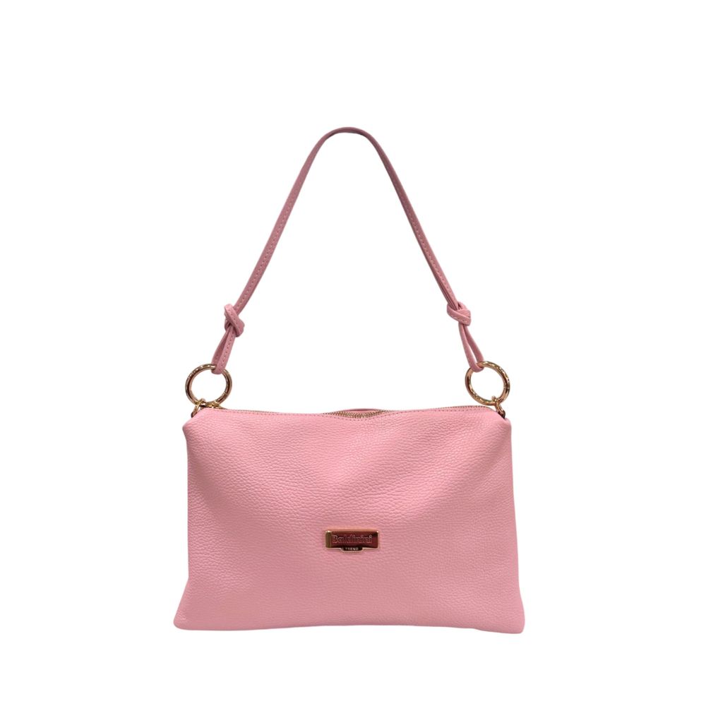 Baldinini Trend Multicolor Cowhide Clutch Bag Baldinini Trend
