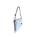 Baldinini Trend Blue Cowhide Clutch Bag Baldinini Trend