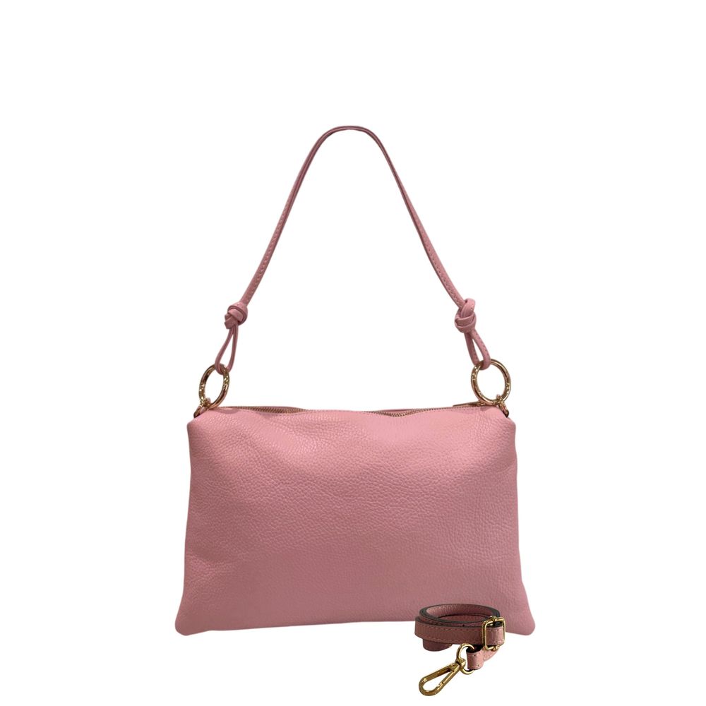 Baldinini Trend Multicolor Cowhide Clutch Bag Baldinini Trend