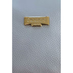 Baldinini Trend Blue Cowhide Clutch Bag Baldinini Trend