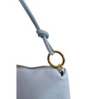 Baldinini Trend Blue Cowhide Clutch Bag Baldinini Trend
