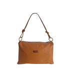 Baldinini Trend Brown Cowhide Clutch Bag Baldinini Trend