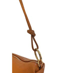 Baldinini Trend Brown Cowhide Clutch Bag Baldinini Trend