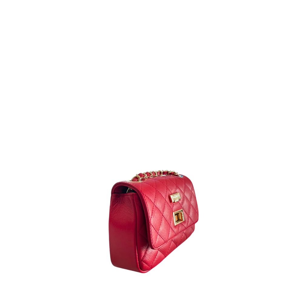 Baldinini Trend Multicolor Cowhide Crossbody Bag Baldinini Trend