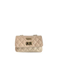 Baldinini Trend Beige Cowhide Crossbody Bag Baldinini Trend