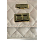 Baldinini Trend Beige Cowhide Crossbody Bag Baldinini Trend