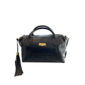 Baldinini Trend Black Cowhide Shoulder Bag Baldinini Trend