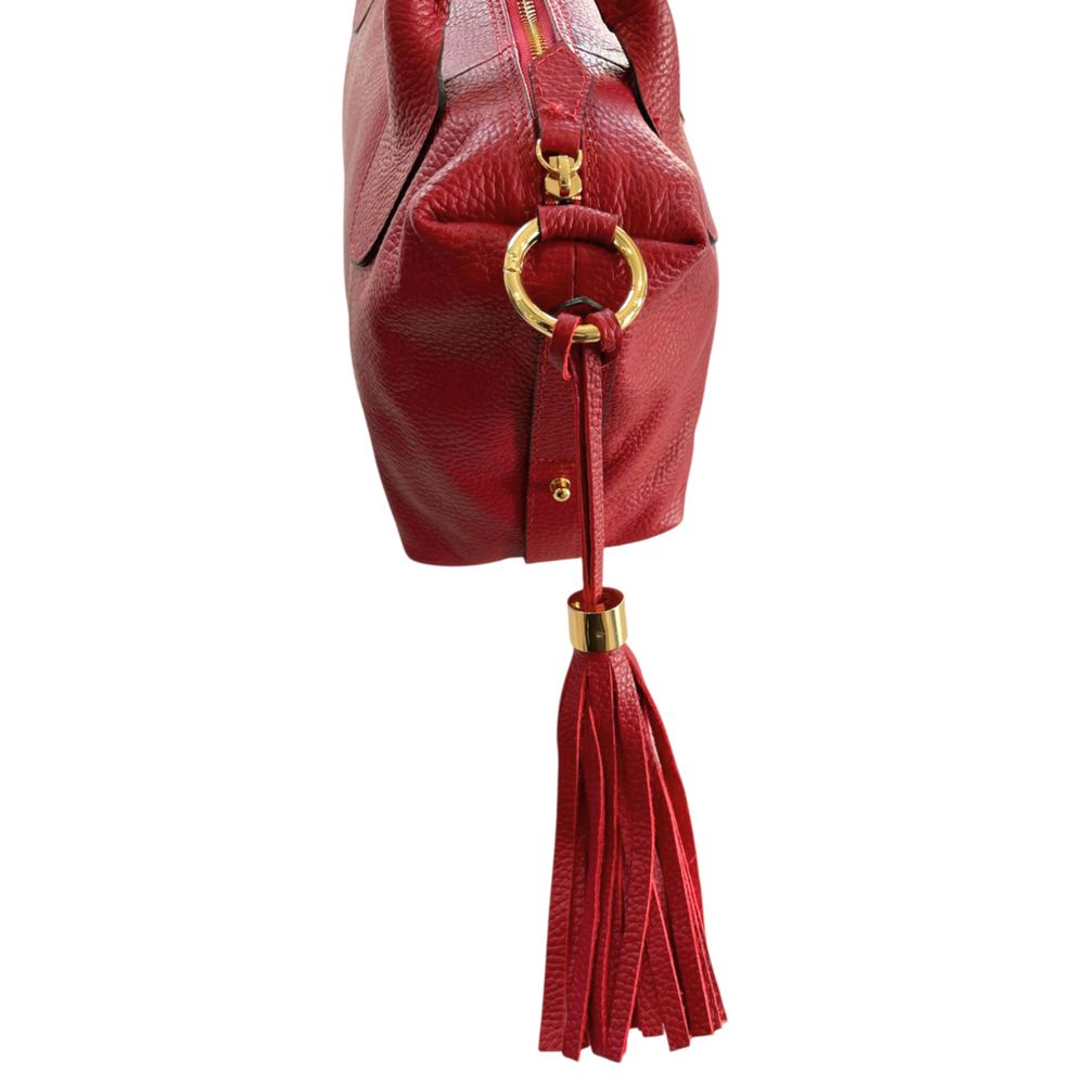 Baldinini Trend Multicolor Cowhide Shoulder Bag Baldinini Trend