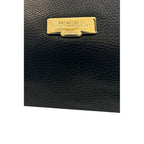 Baldinini Trend Black Cowhide Shoulder Bag Baldinini Trend