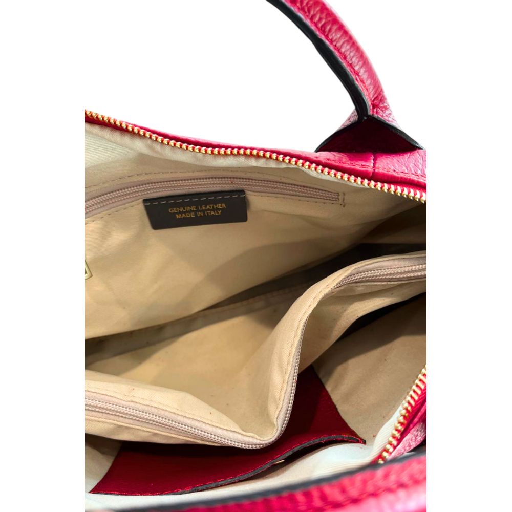 Baldinini Trend Multicolor Cowhide Shoulder Bag Baldinini Trend