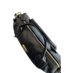 Baldinini Trend Black Cowhide Shoulder Bag Baldinini Trend