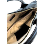 Baldinini Trend Black Cowhide Shoulder Bag Baldinini Trend