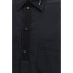 Dolce & Gabbana Black Cotton Dress Shirt
