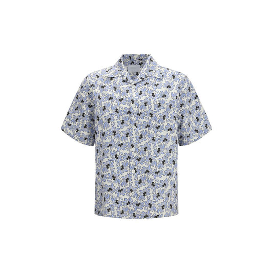 Prada Multicolor Cotton Pattern Shirt Prada