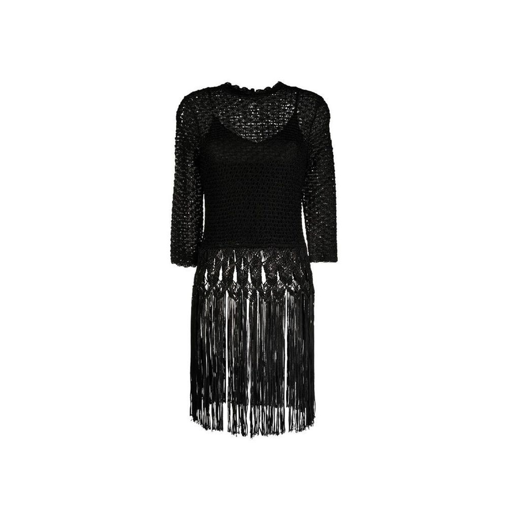 Zimmermann Black Viscose Casual Dress Zimmermann