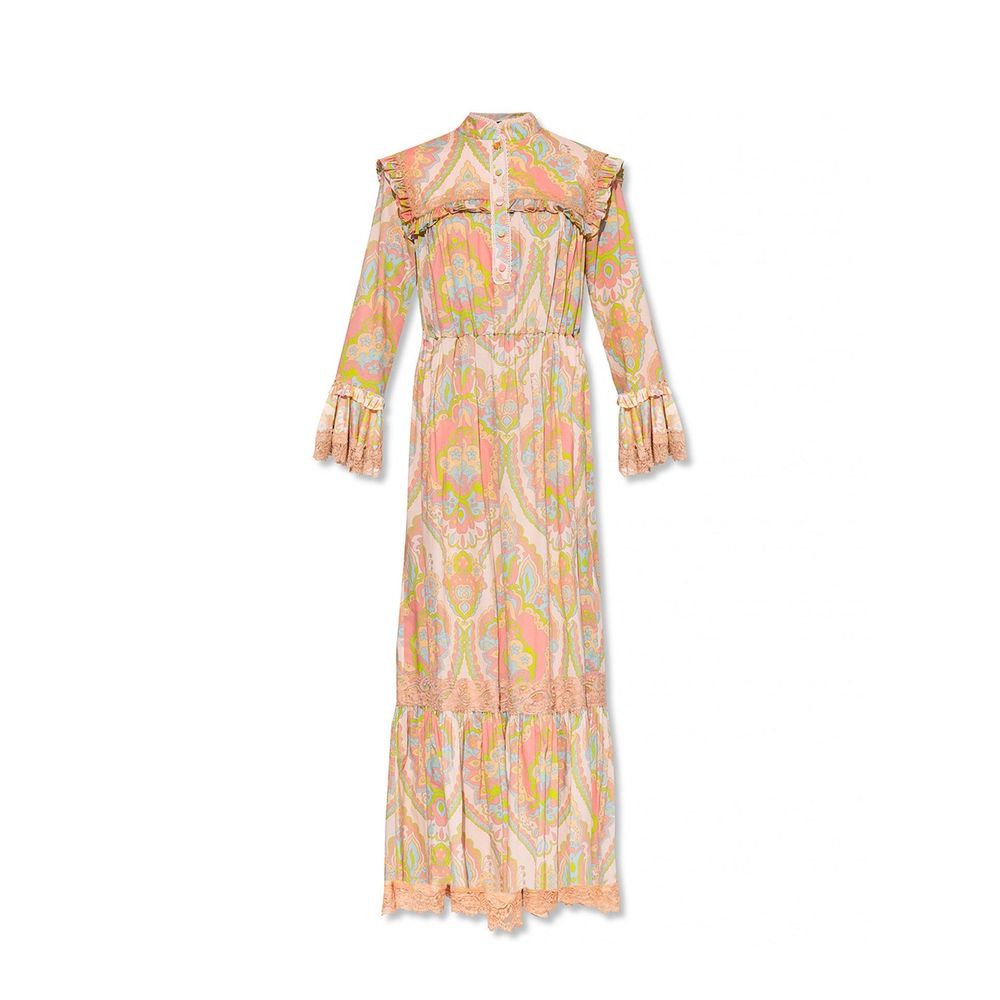 Gucci Multicolor Cotton Casual Dress Gucci