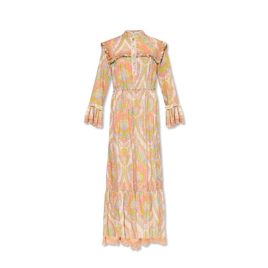 Gucci Multicolor Cotton Casual Dress Gucci