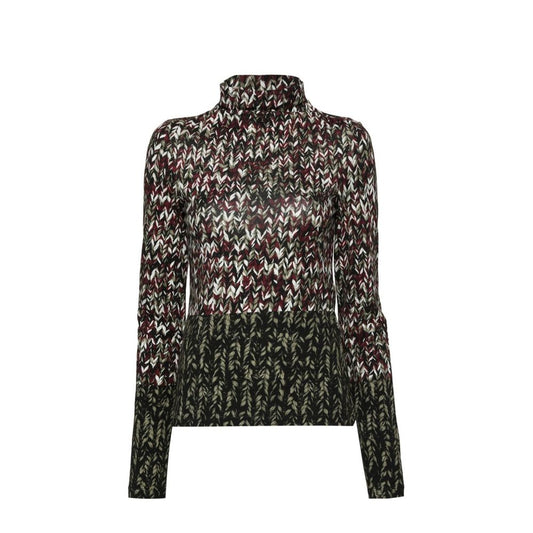 Loewe Bicolor Cotton Long Sleeve T-Shirt