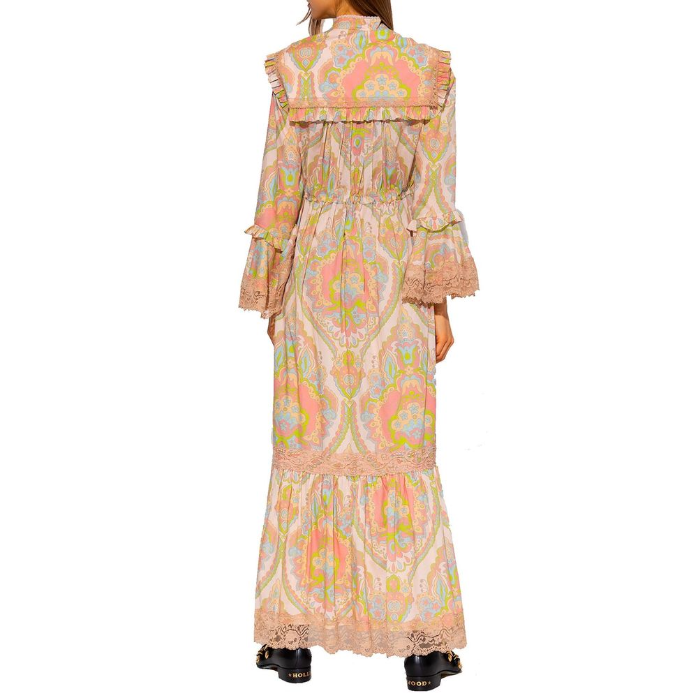 Gucci Multicolor Cotton Casual Dress Gucci
