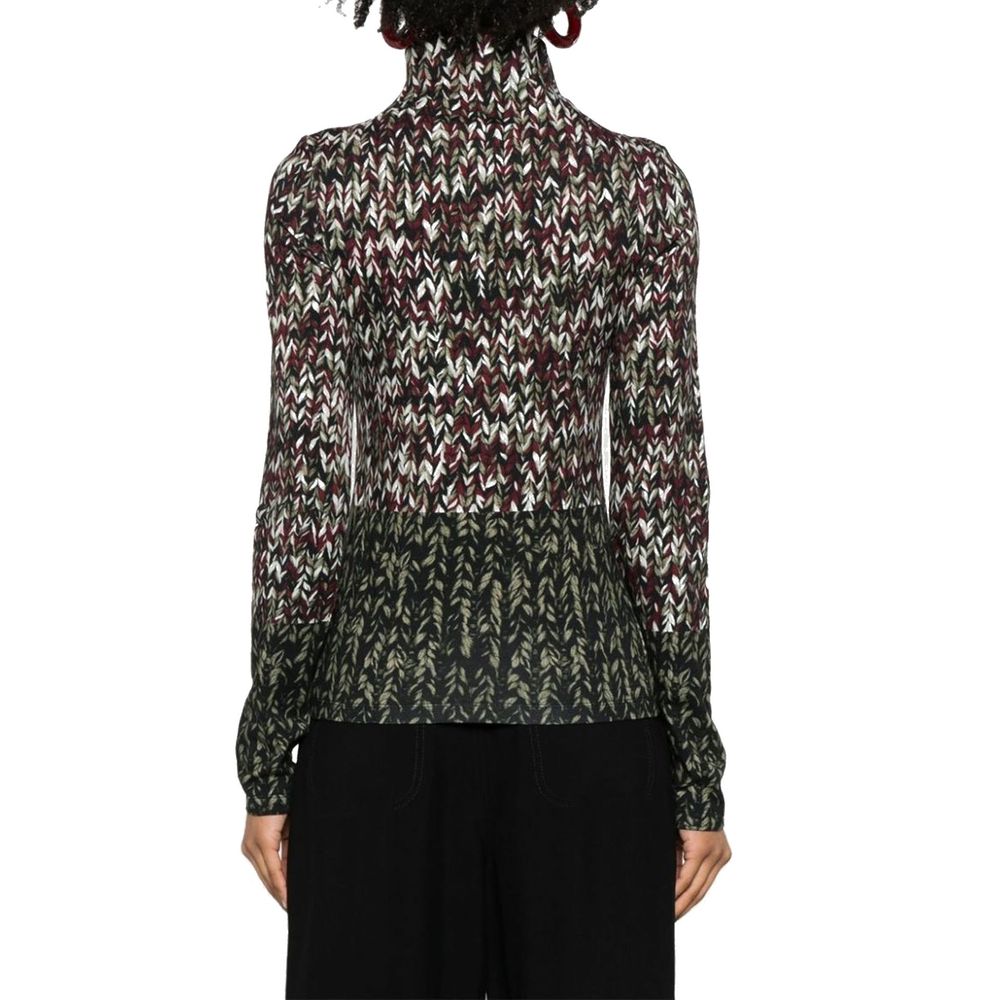 Loewe Bicolor Cotton Long Sleeve T-Shirt