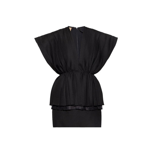 Gucci Black Wool Casual Dress Gucci