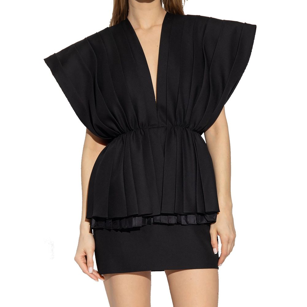 Gucci Black Wool Casual Dress Gucci