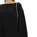 Jil Sander Black Silk Blouse Jil Sander