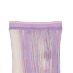 Missoni Purple Cotton Long Skirt Missoni