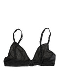 Dolce & Gabbana Black Nylon Stretch Soft Cup Brassiere Underwear - Eljoys Fashion 