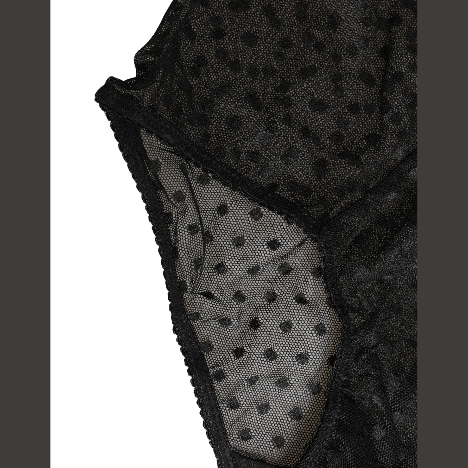 Dolce & Gabbana Black Logo Girdle High Waist Panty Underwear