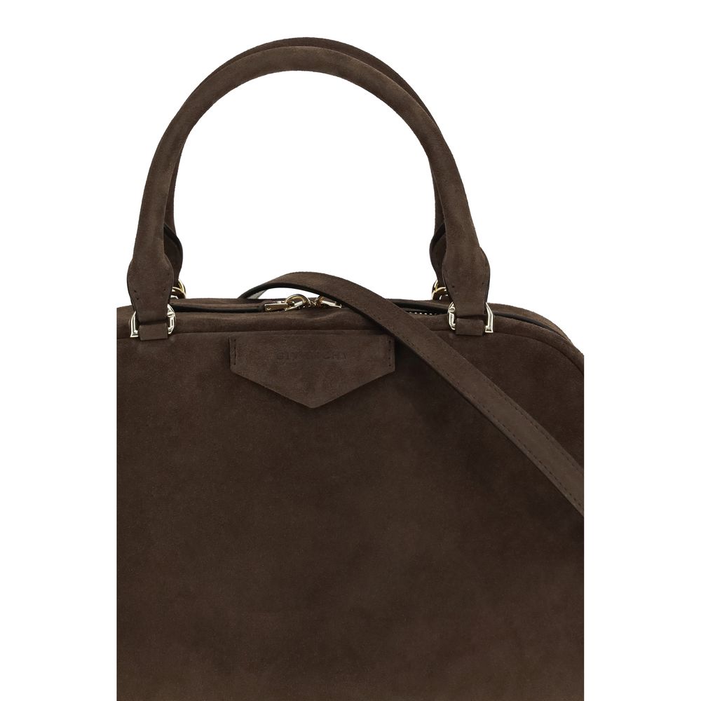 Givenchy Brown Calf Leather Bos Taurus Handbag Givenchy