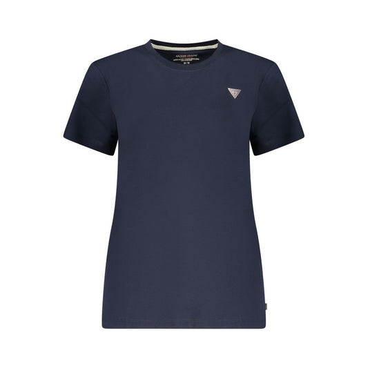 Guess Jeans Blue Cotton Women's T-Shirt Guess Jeans