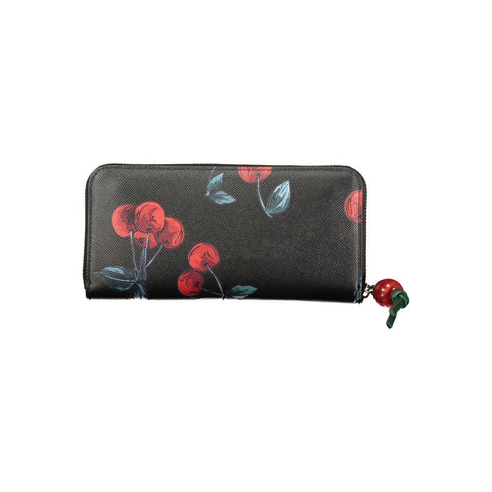 Twinset Black Polyurethane Women's Wallet Twinset
