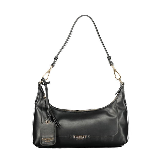Twinset Black Polyurethane Women's Bag Twinset