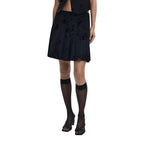 Desigual Black Polyester Mini Skirt Desigual
